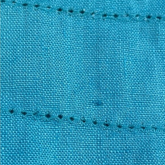 Crossing Pointe Women's Blue Shirt/Crop Top Size XSP SKU 5093 - Picture 7 of 8